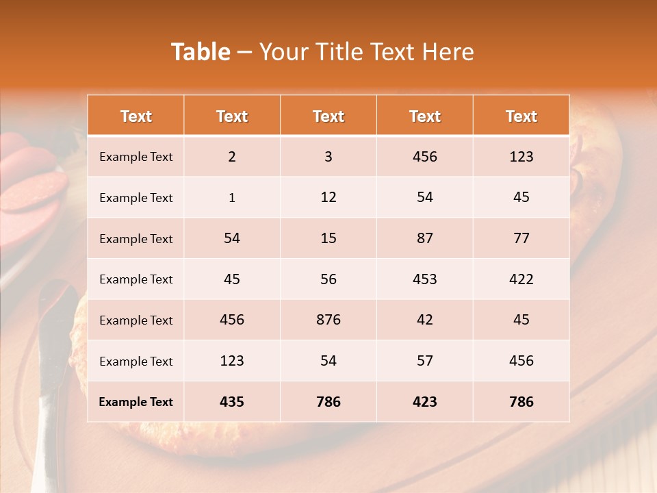 Fast Vegetables Pepper PowerPoint Template