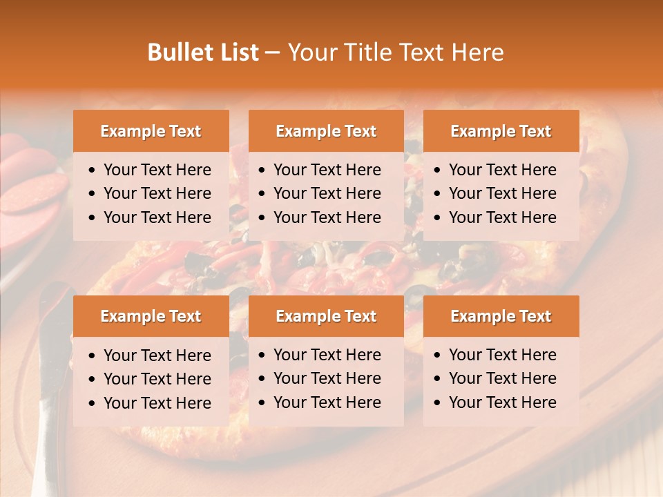 Fast Vegetables Pepper PowerPoint Template