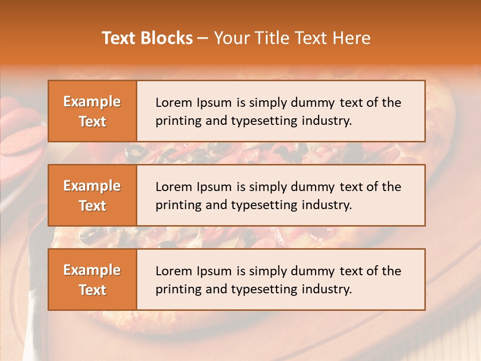 Fast Vegetables Pepper PowerPoint Template