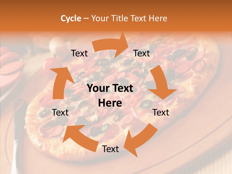 Fast Vegetables Pepper PowerPoint Template