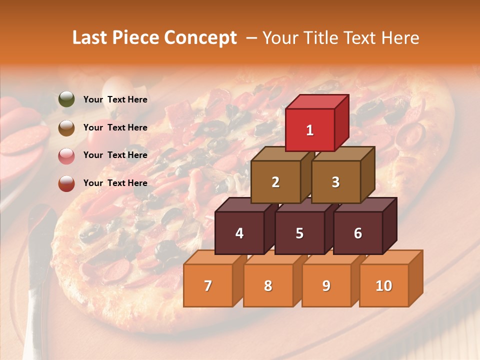 Fast Vegetables Pepper PowerPoint Template