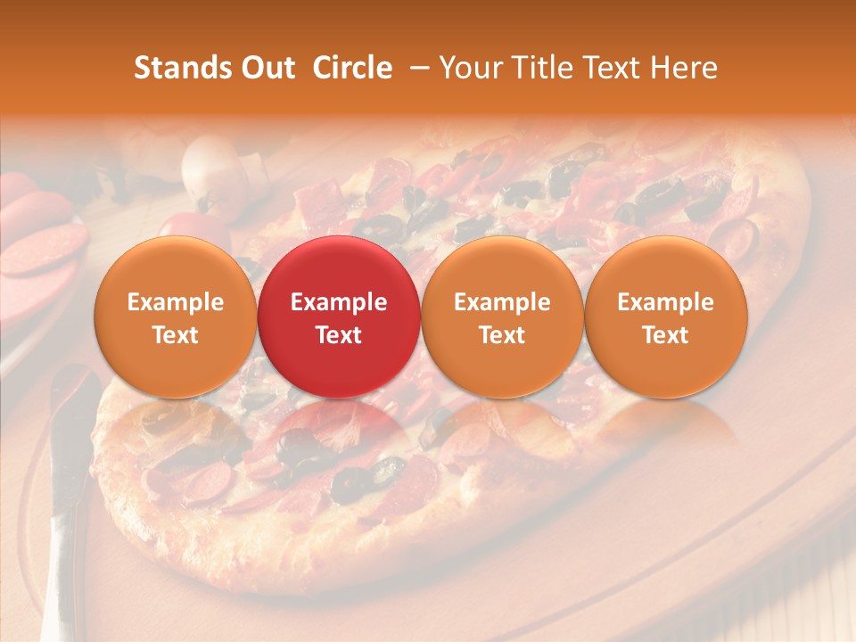 Fast Vegetables Pepper PowerPoint Template