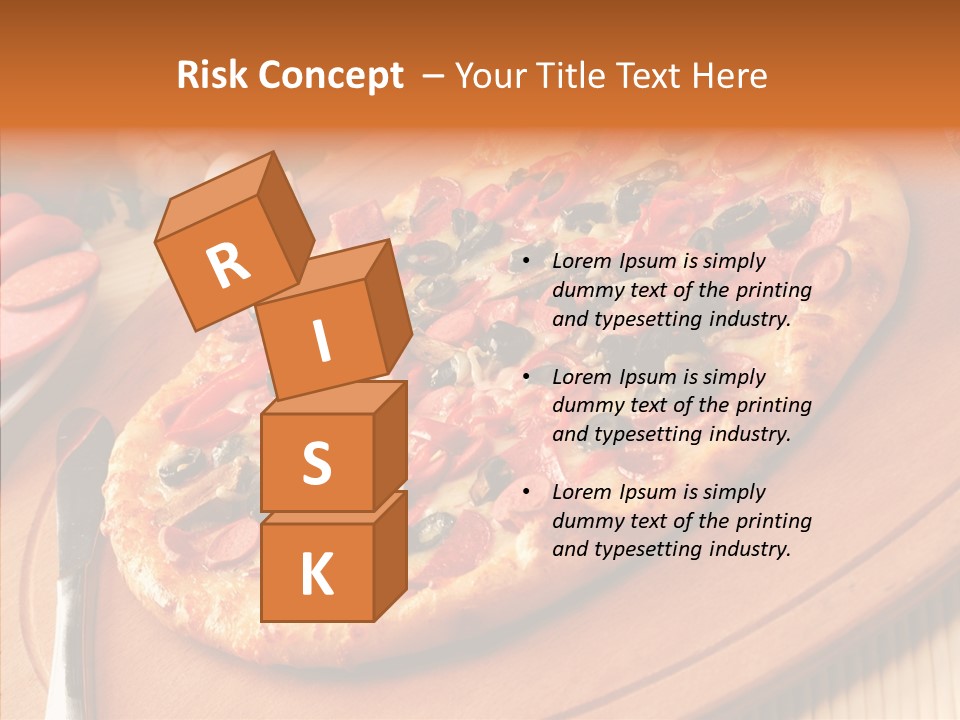 Fast Vegetables Pepper PowerPoint Template