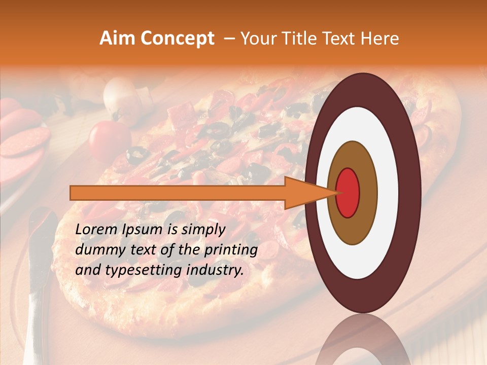 Fast Vegetables Pepper PowerPoint Template