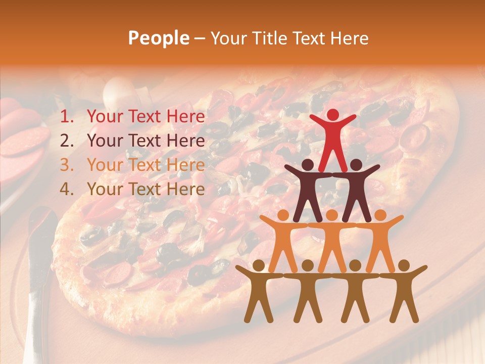 Fast Vegetables Pepper PowerPoint Template