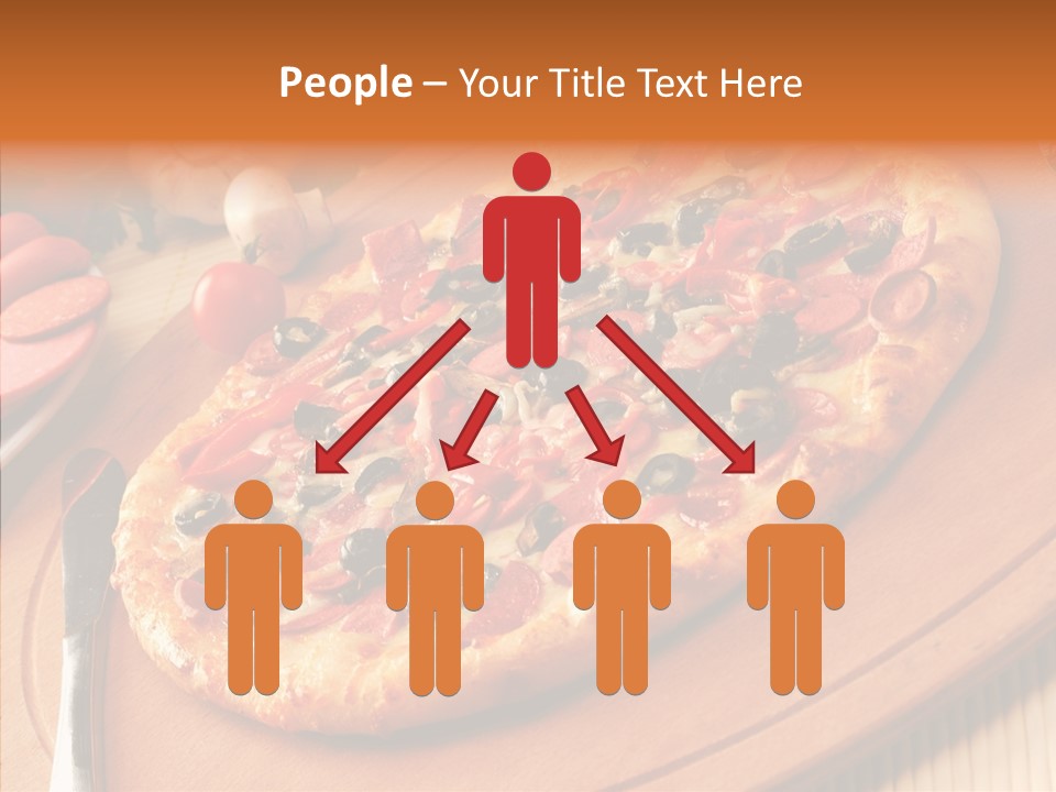 Fast Vegetables Pepper PowerPoint Template