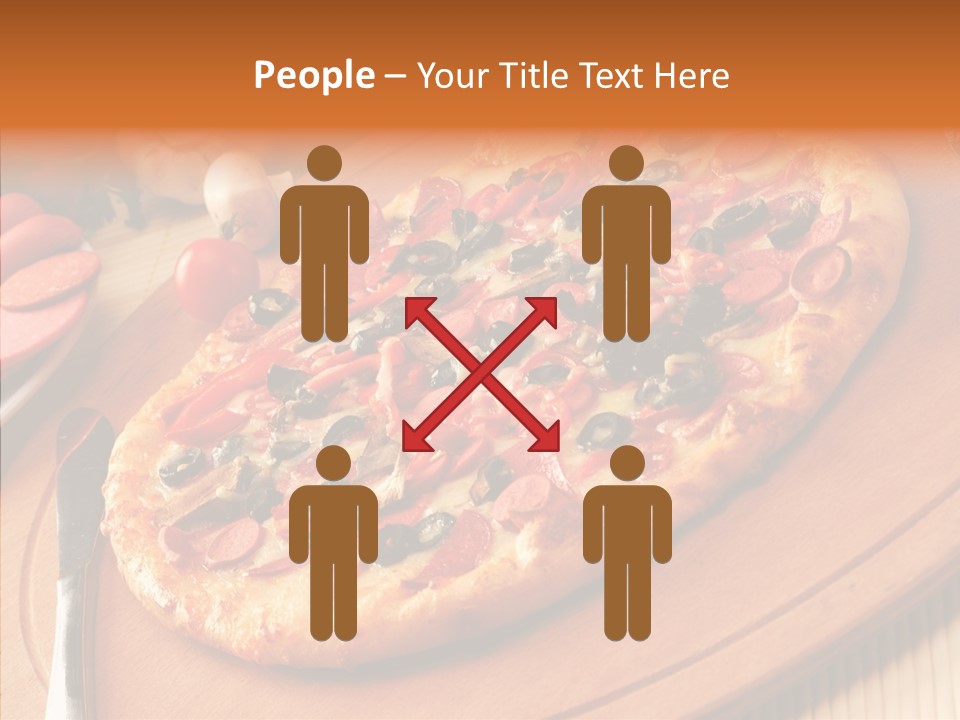 Fast Vegetables Pepper PowerPoint Template