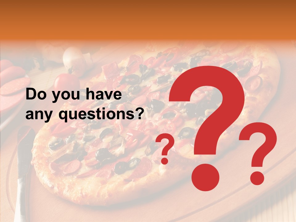 Fast Vegetables Pepper PowerPoint Template