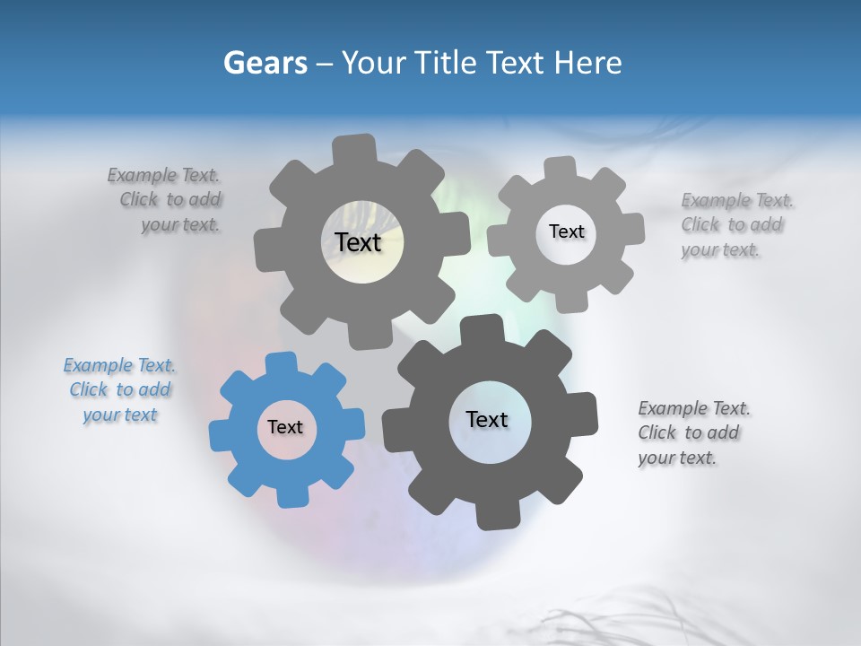 Together Figure Li Ten PowerPoint Template