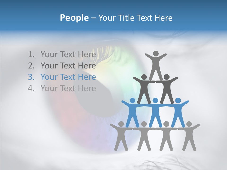 Together Figure Li Ten PowerPoint Template