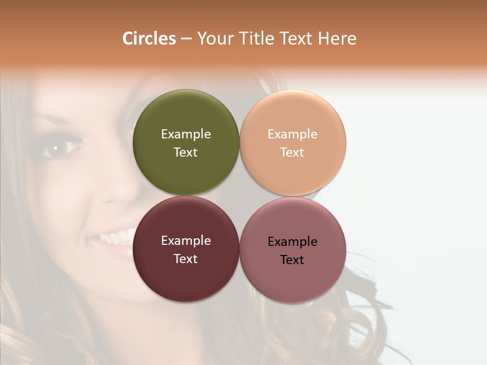 Complexion Brunette Teenage PowerPoint Template