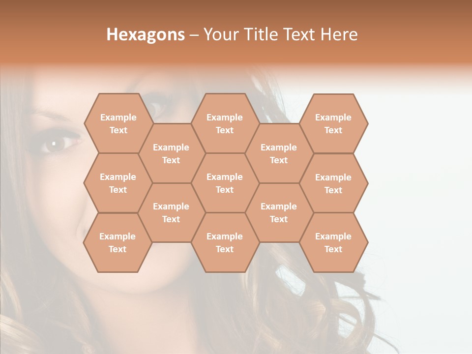 Complexion Brunette Teenage PowerPoint Template