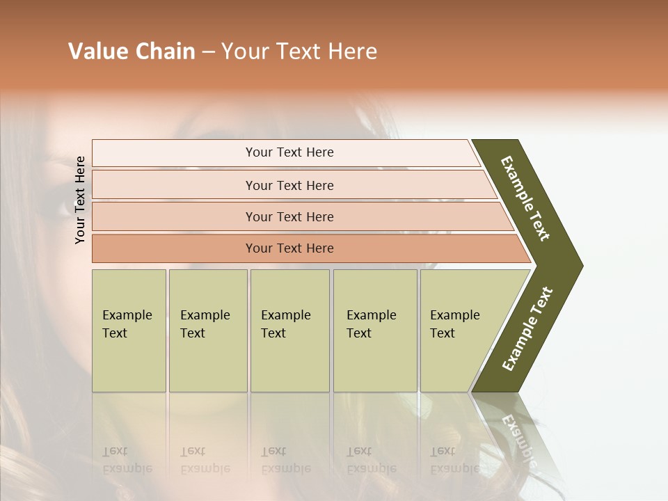 Complexion Brunette Teenage PowerPoint Template