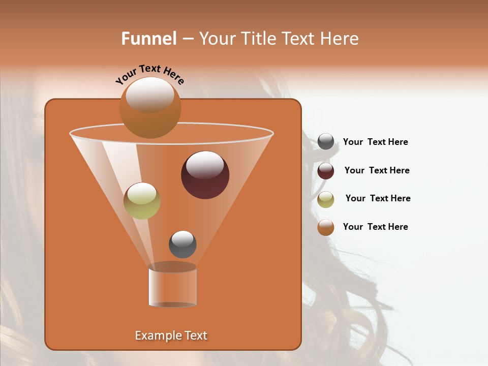 Complexion Brunette Teenage PowerPoint Template