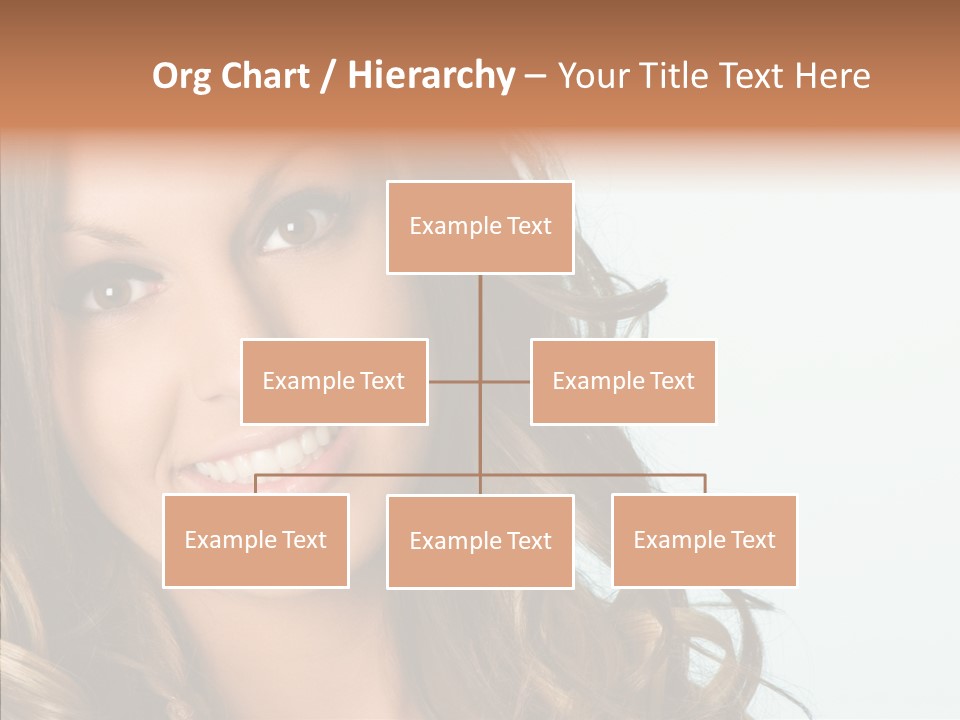 Complexion Brunette Teenage PowerPoint Template