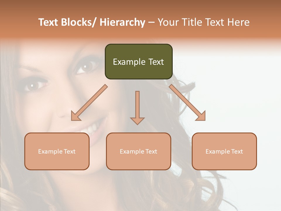 Complexion Brunette Teenage PowerPoint Template