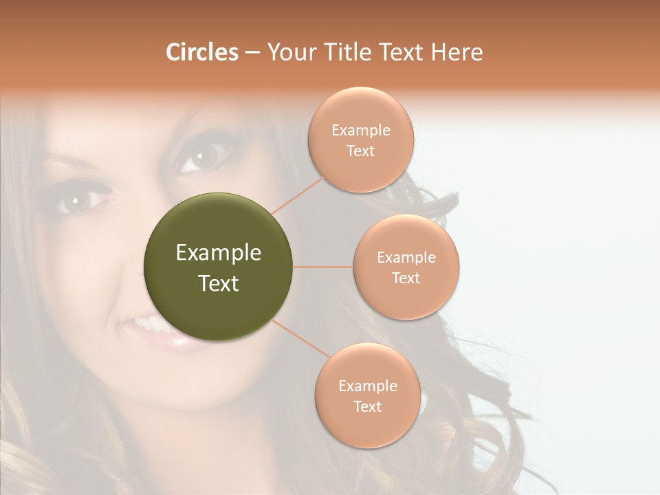 Complexion Brunette Teenage PowerPoint Template