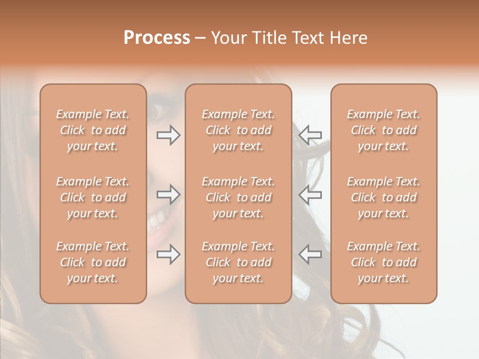 Complexion Brunette Teenage PowerPoint Template