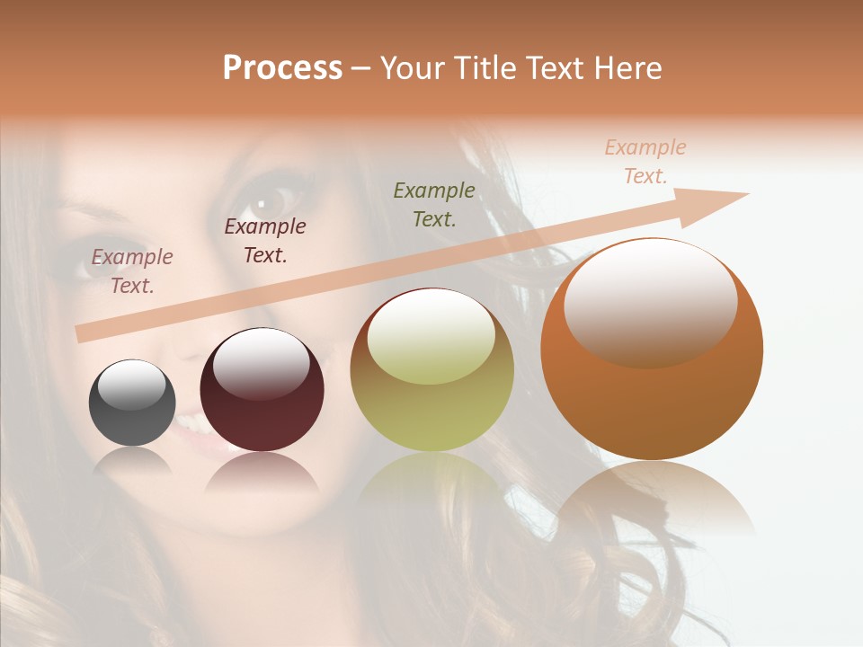 Complexion Brunette Teenage PowerPoint Template