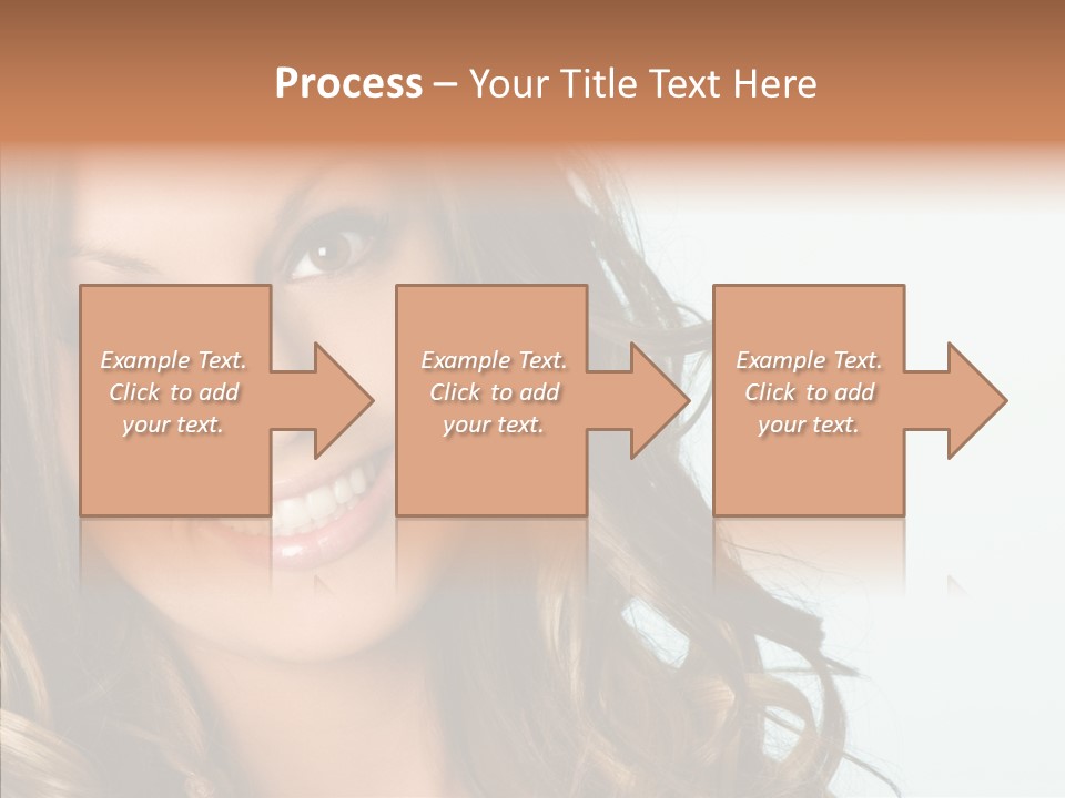 Complexion Brunette Teenage PowerPoint Template