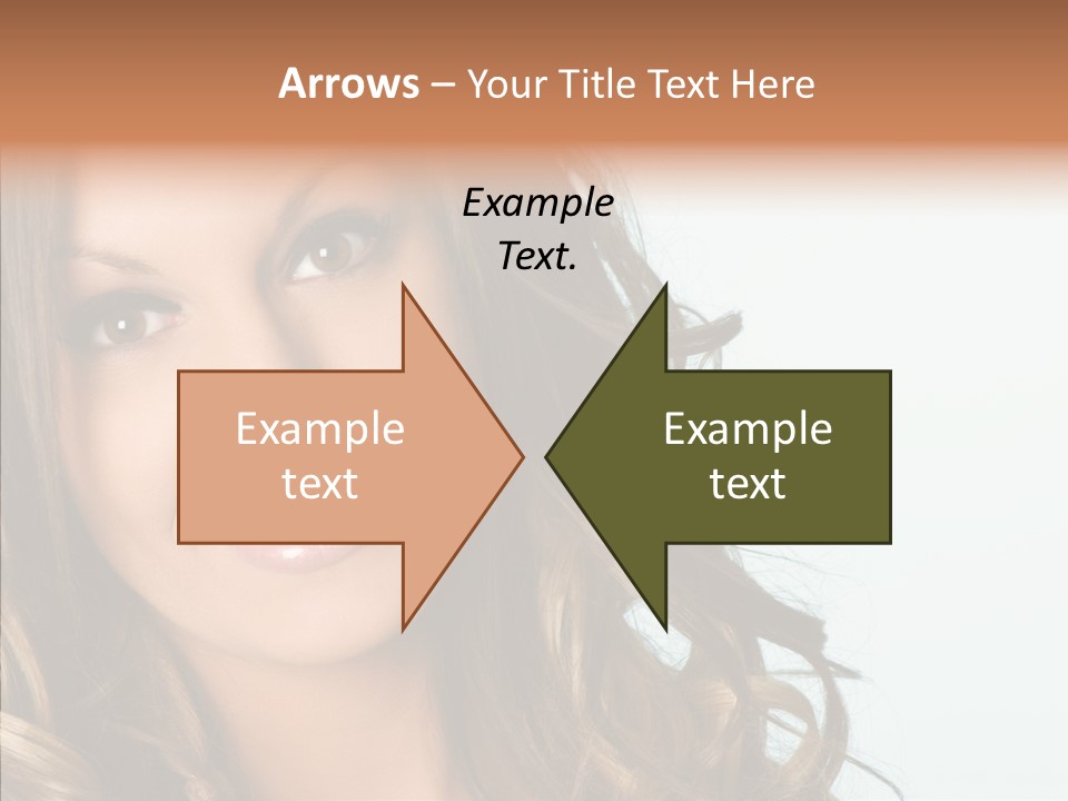 Complexion Brunette Teenage PowerPoint Template