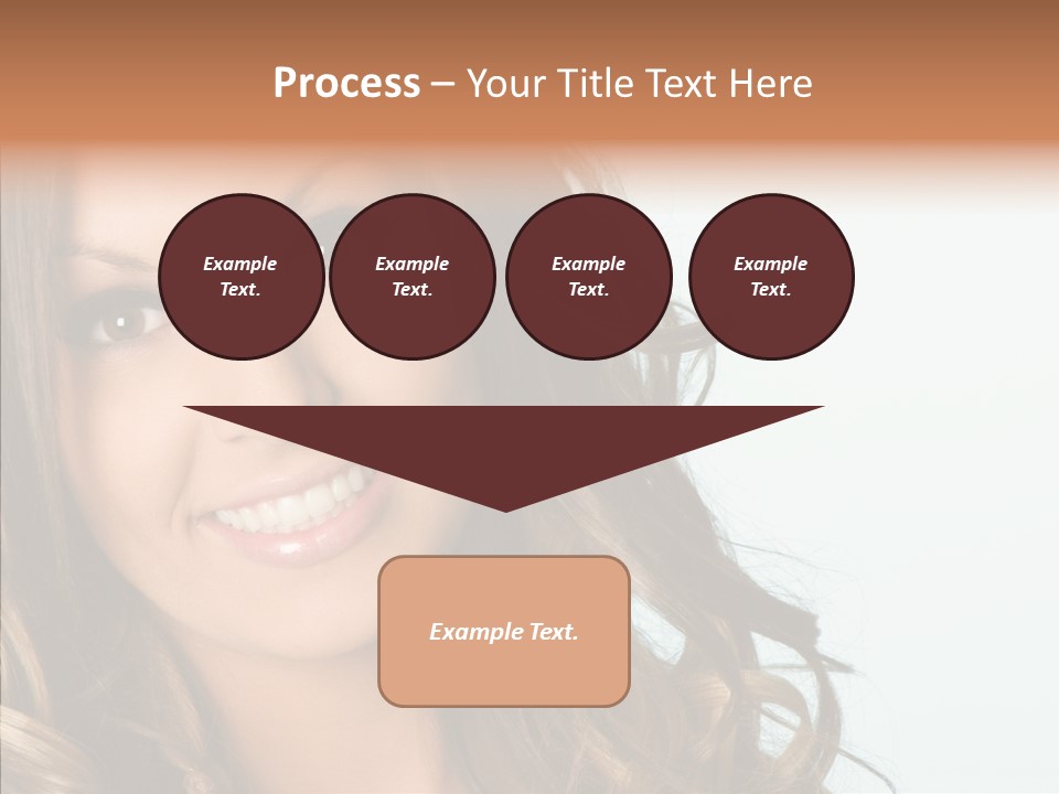 Complexion Brunette Teenage PowerPoint Template