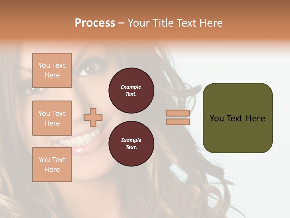 Complexion Brunette Teenage PowerPoint Template