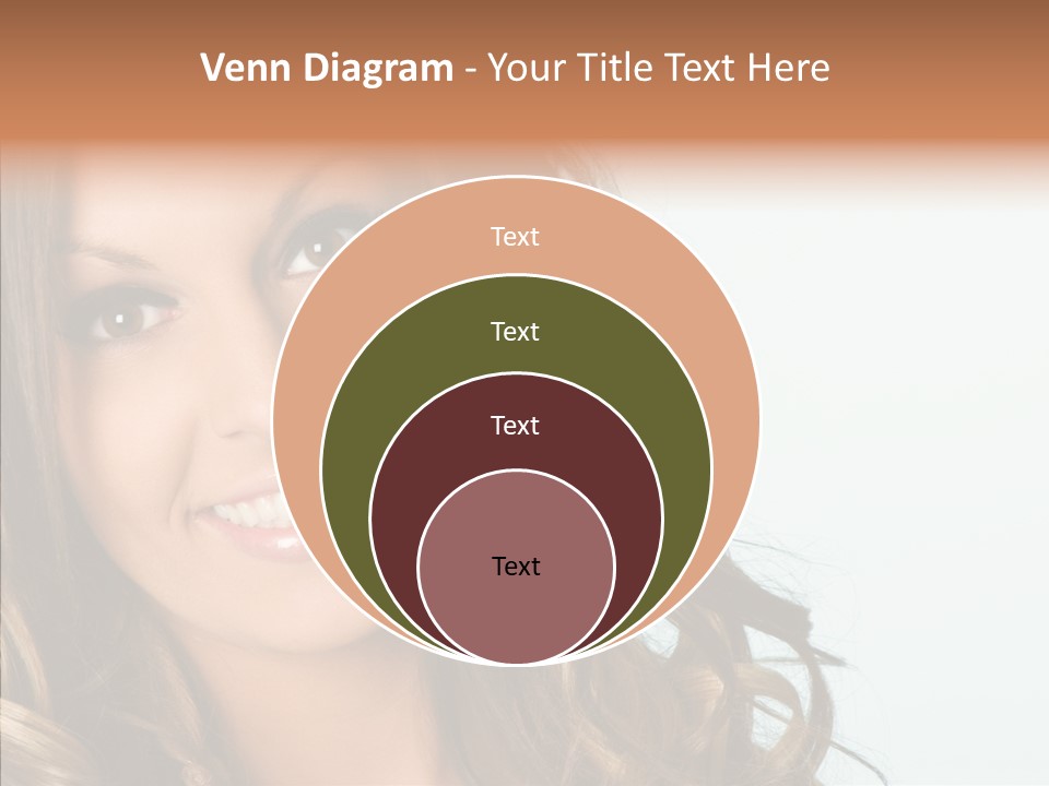 Complexion Brunette Teenage PowerPoint Template