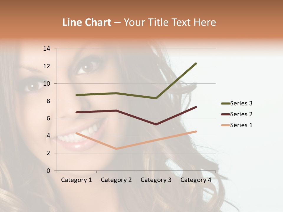 Complexion Brunette Teenage PowerPoint Template