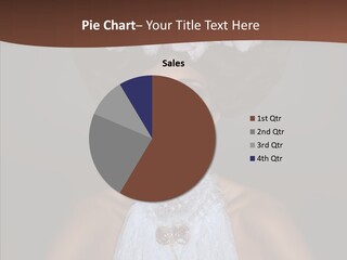 Fashion Wedding Face PowerPoint Template