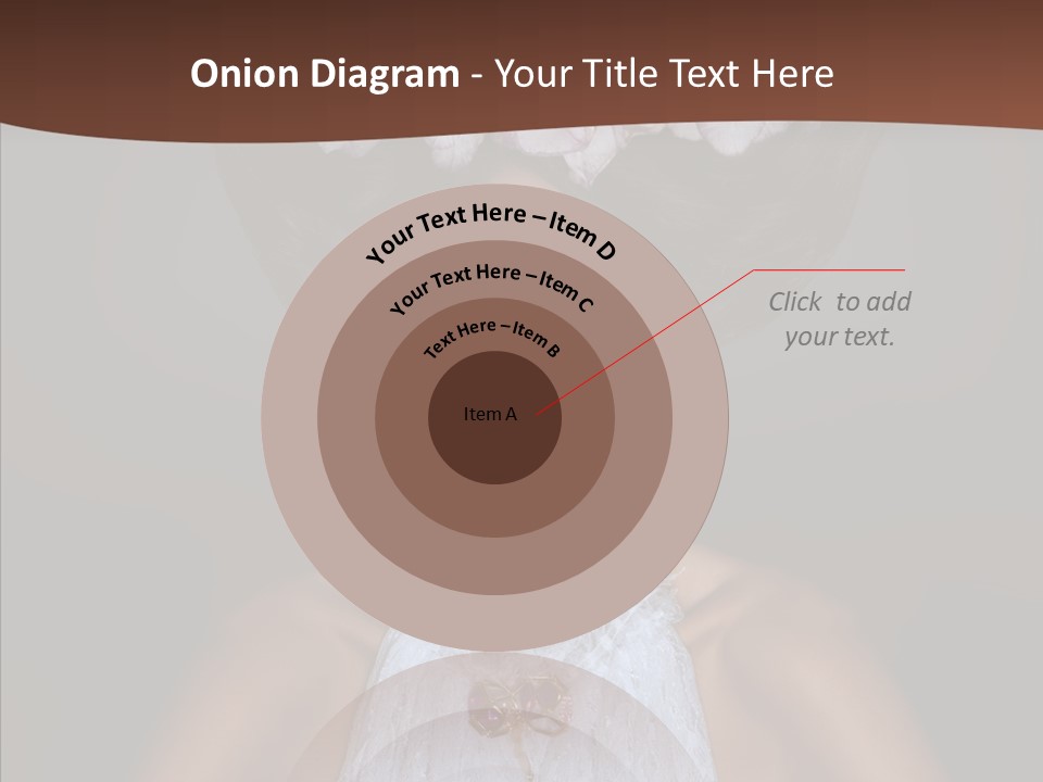 Fashion Wedding Face PowerPoint Template