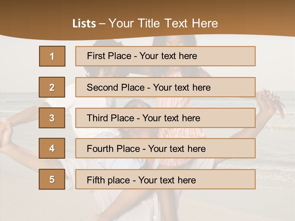 Chair Humorou Trategy PowerPoint Template