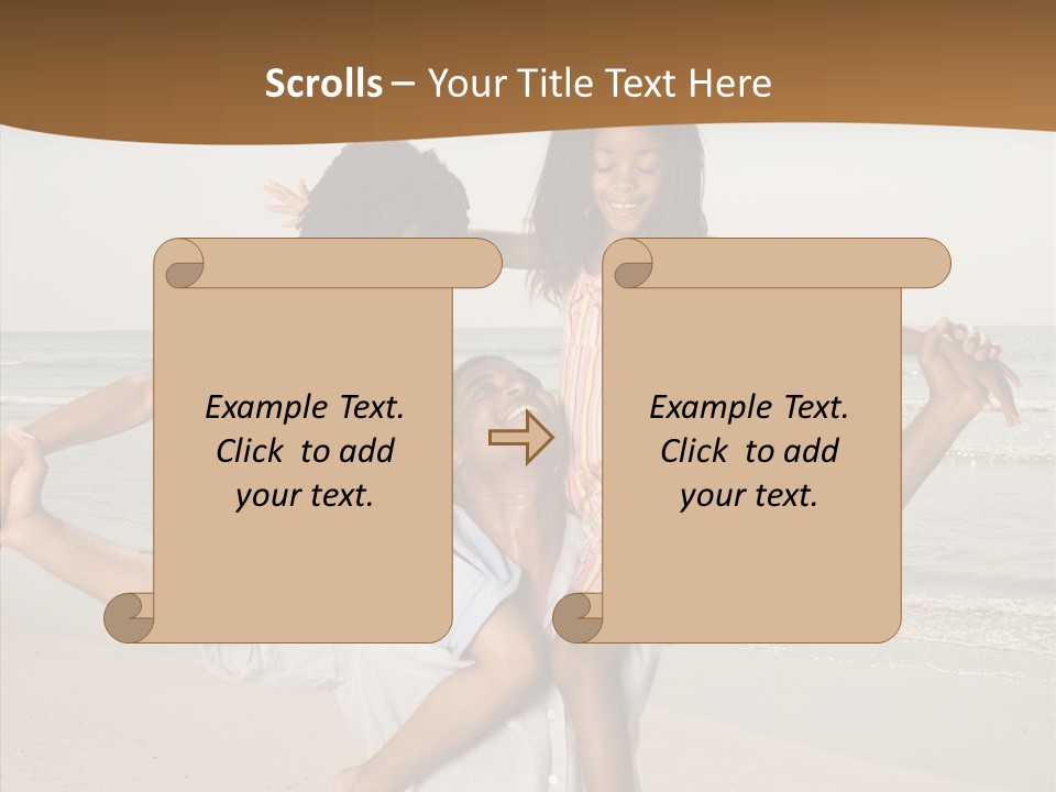 Chair Humorou Trategy PowerPoint Template