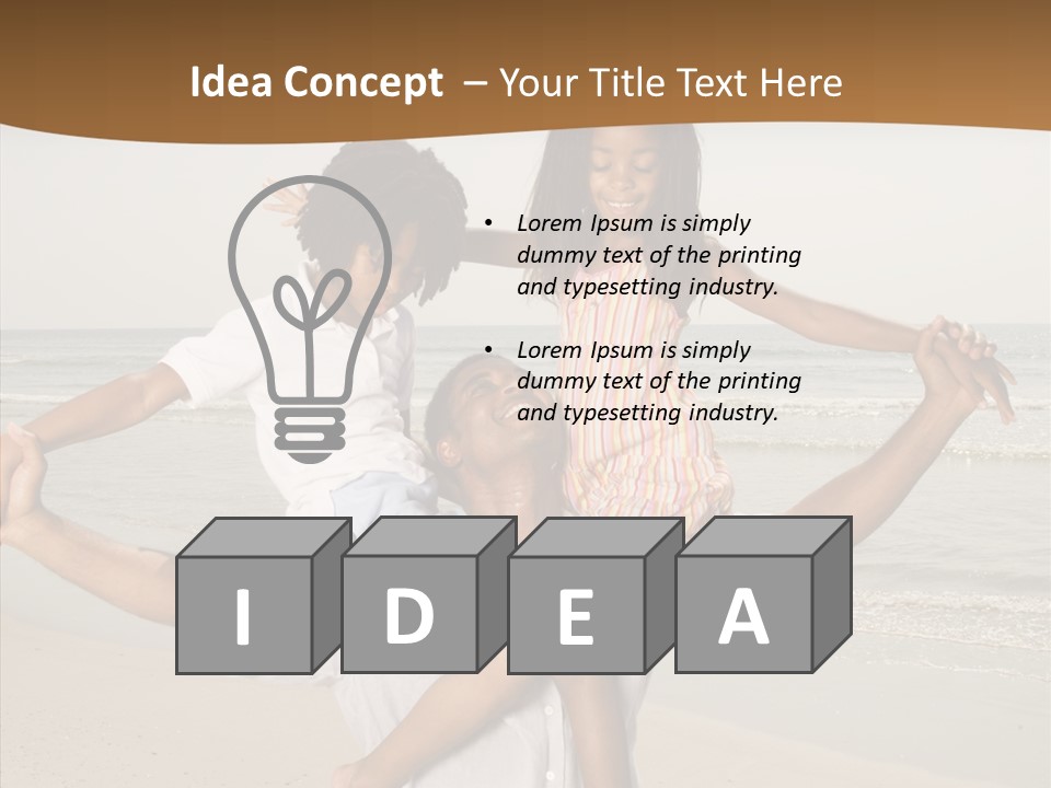 Chair Humorou Trategy PowerPoint Template