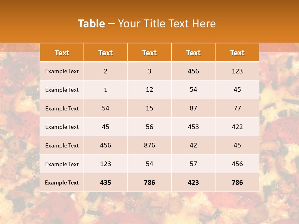 Culture Hot Tomato PowerPoint Template