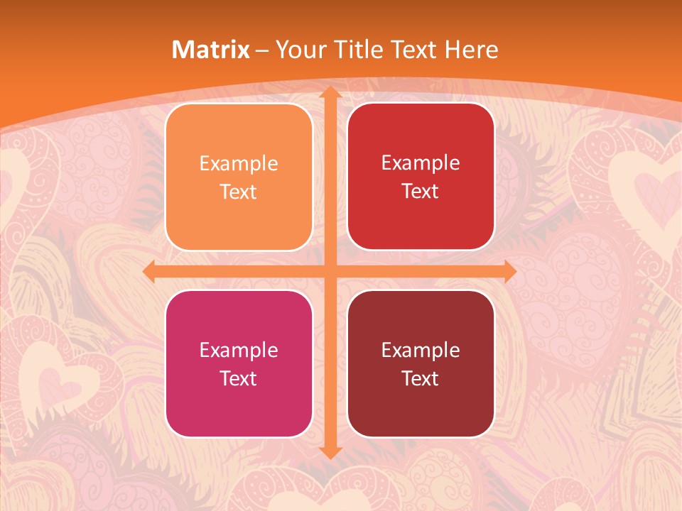 Wrapping Ornate Vector PowerPoint Template