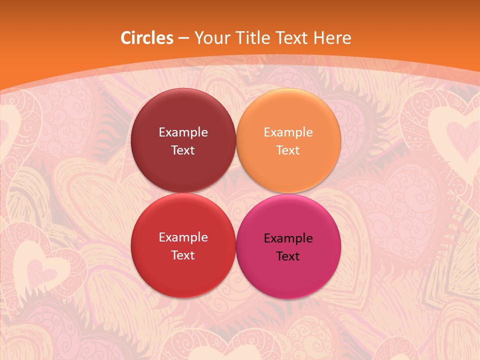 Wrapping Ornate Vector PowerPoint Template