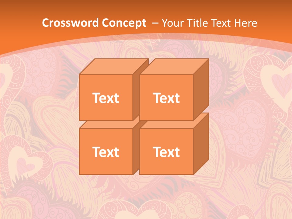 Wrapping Ornate Vector PowerPoint Template