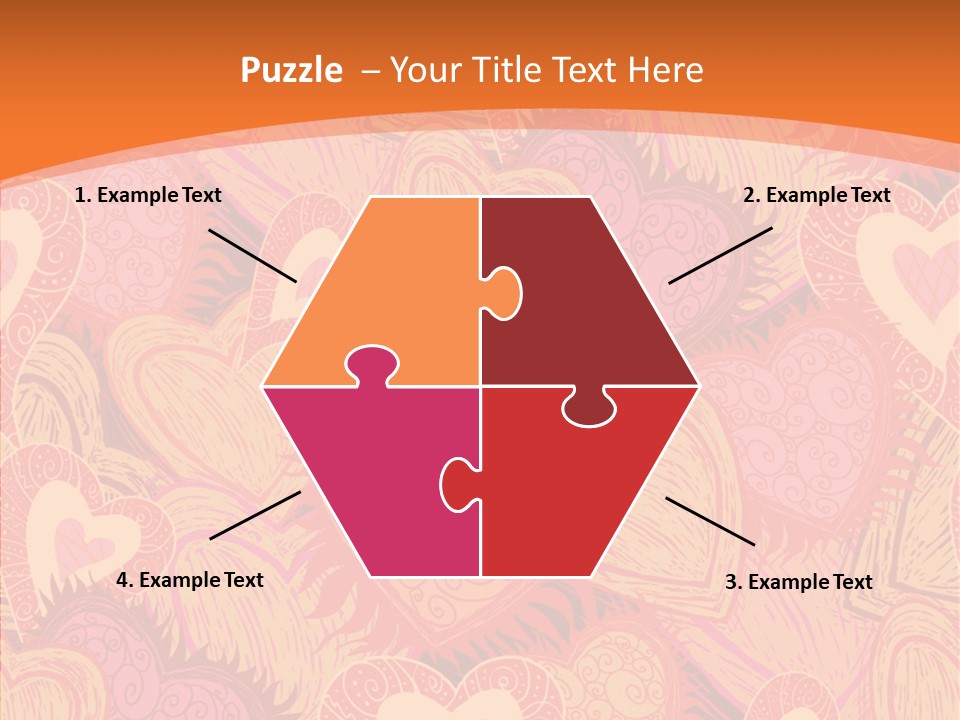 Wrapping Ornate Vector PowerPoint Template