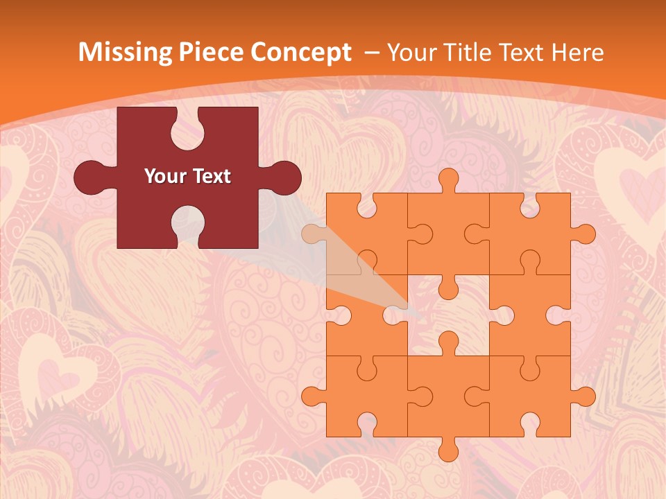 Wrapping Ornate Vector PowerPoint Template