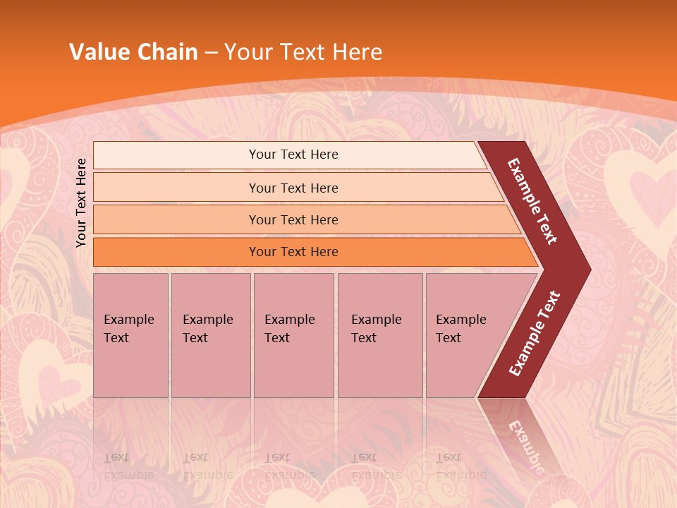 Wrapping Ornate Vector PowerPoint Template