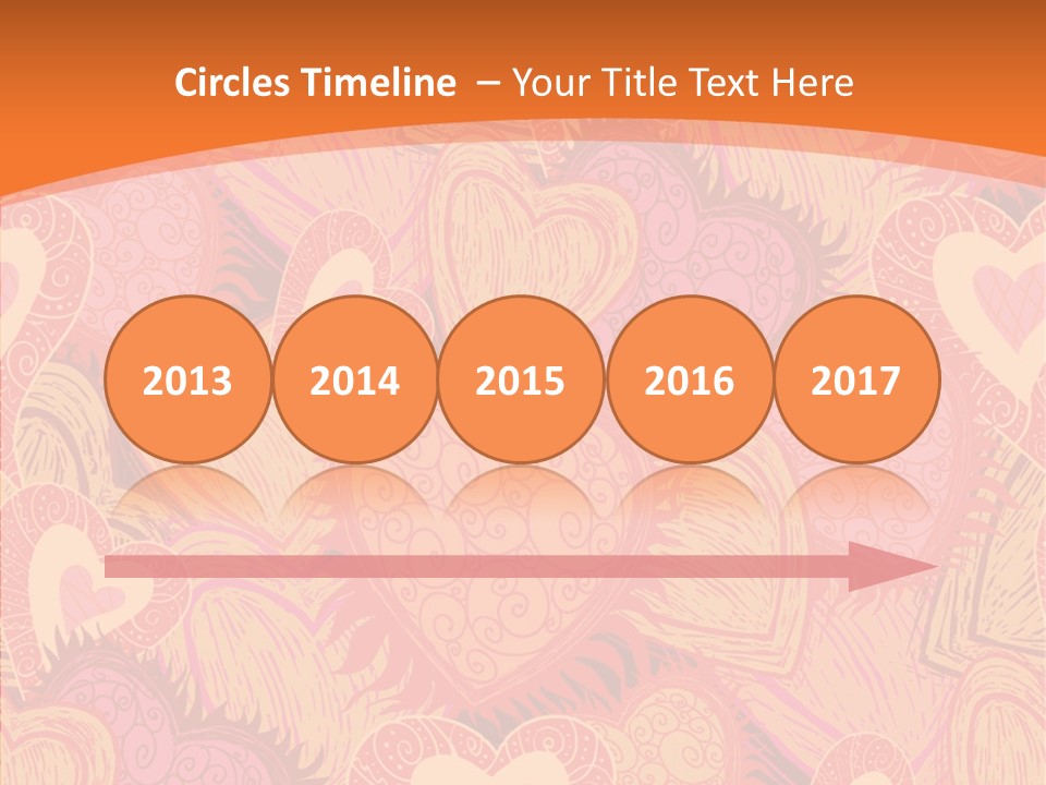 Wrapping Ornate Vector PowerPoint Template