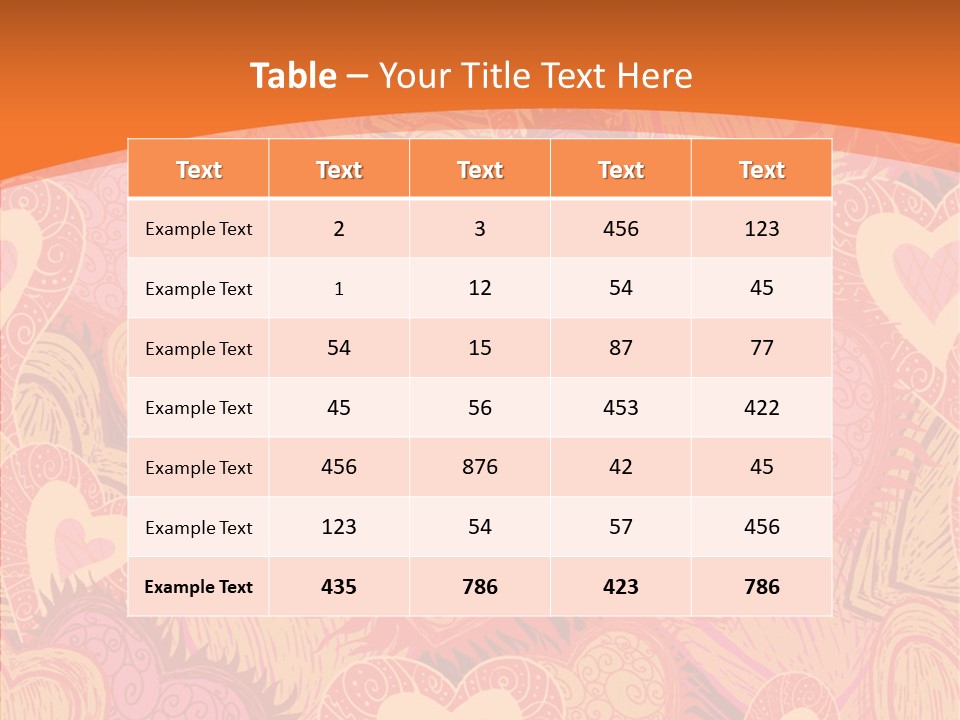 Wrapping Ornate Vector PowerPoint Template