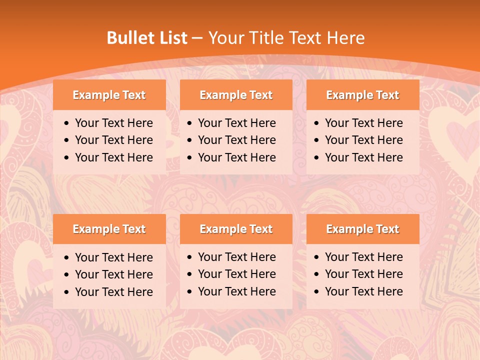 Wrapping Ornate Vector PowerPoint Template