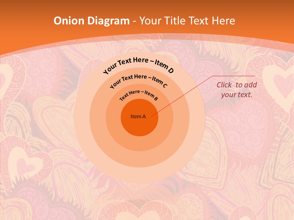 Wrapping Ornate Vector PowerPoint Template