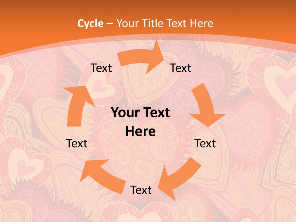 Wrapping Ornate Vector PowerPoint Template