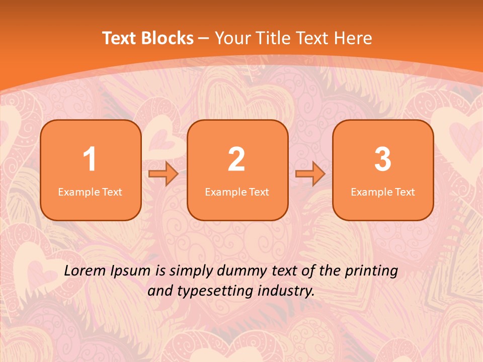 Wrapping Ornate Vector PowerPoint Template