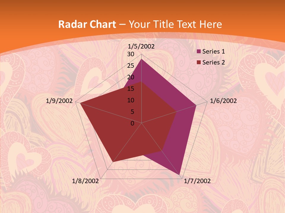 Wrapping Ornate Vector PowerPoint Template