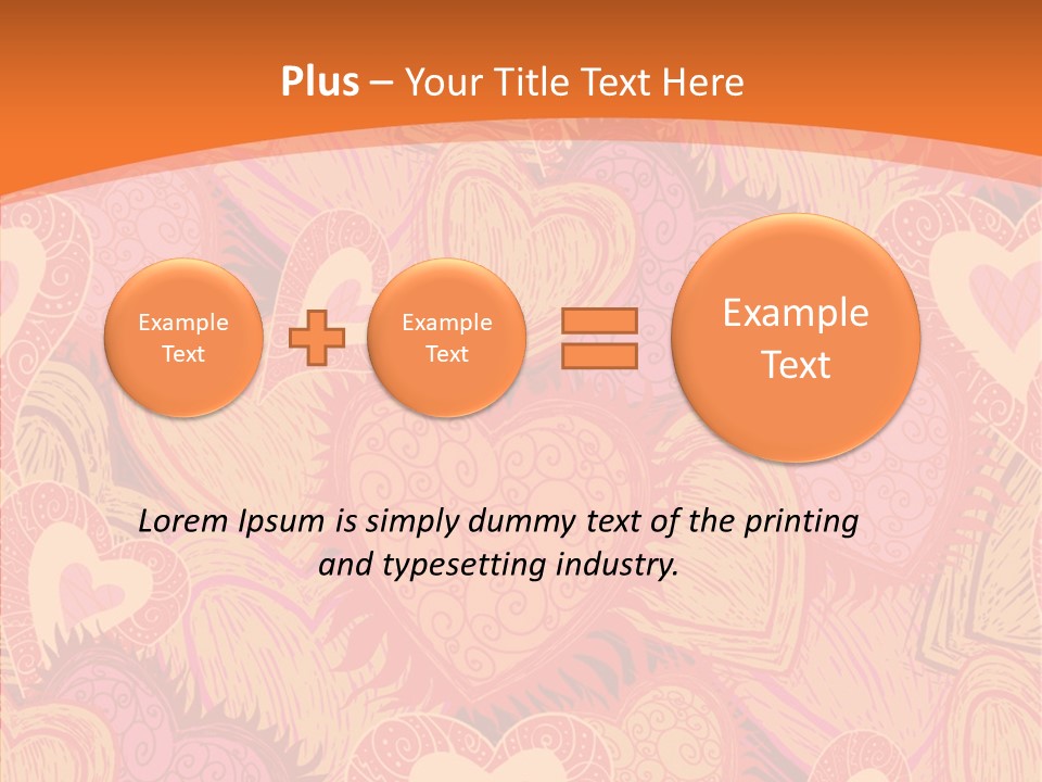 Wrapping Ornate Vector PowerPoint Template