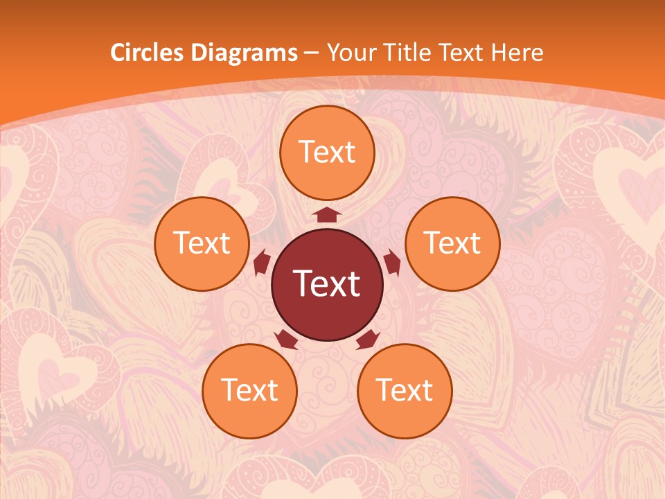 Wrapping Ornate Vector PowerPoint Template